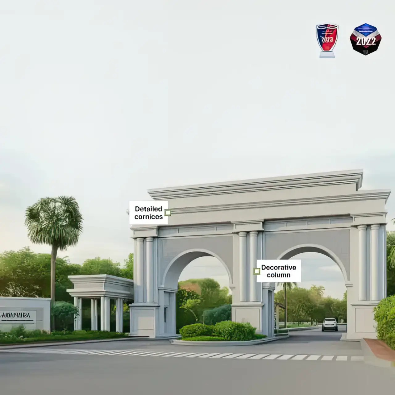 types of architectural columns